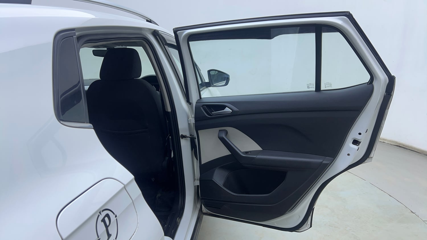Used 2022 Volkswagen Taigun GT Plus 1.5 TSI DSG Petrol Automatic interior RIGHT REAR DOOR OPEN VIEW