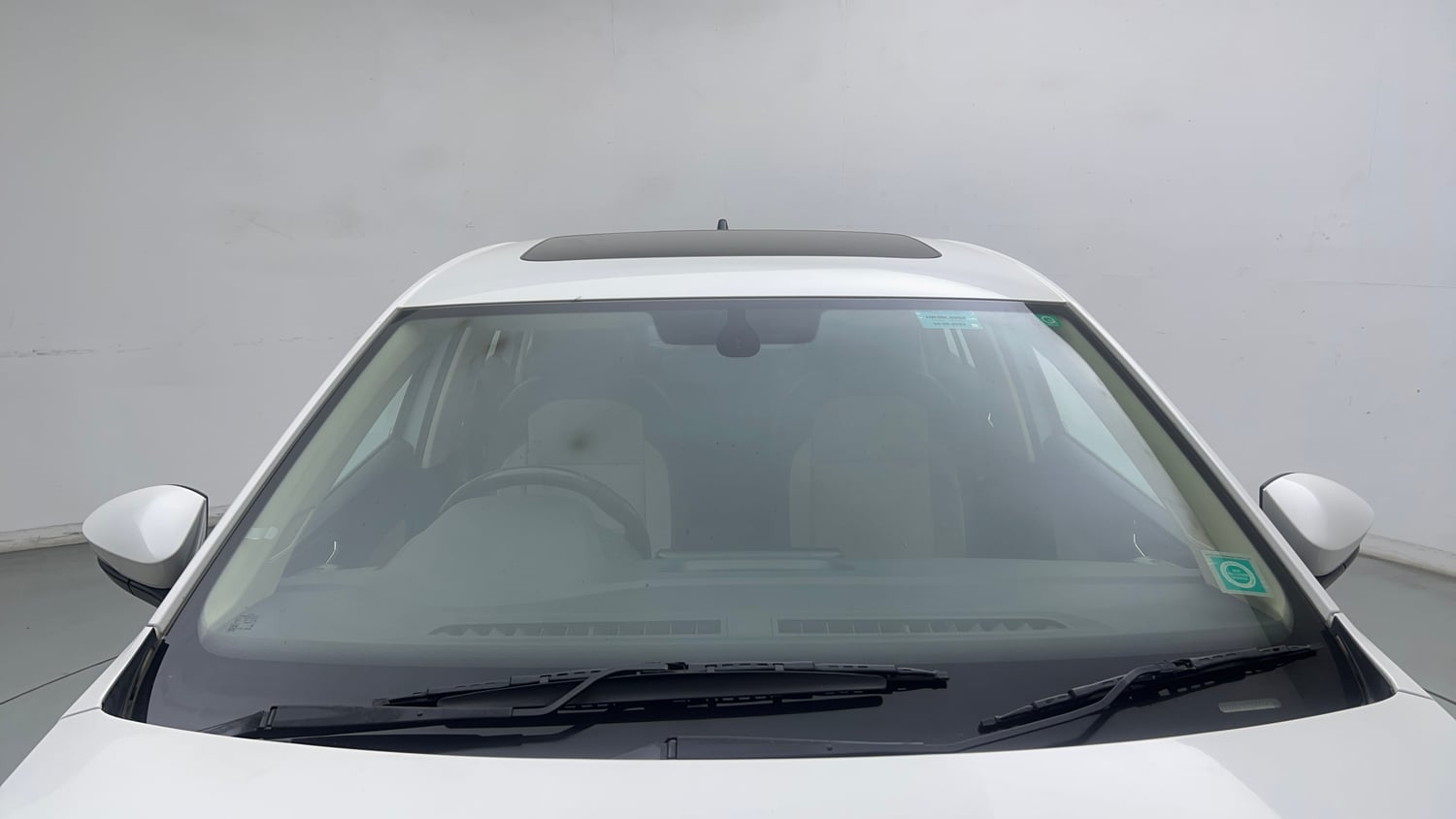 Used 2023 Skoda Slavia Style 1.0L TSI MT Petrol Manual exterior FRONT WINDSHIELD VIEW