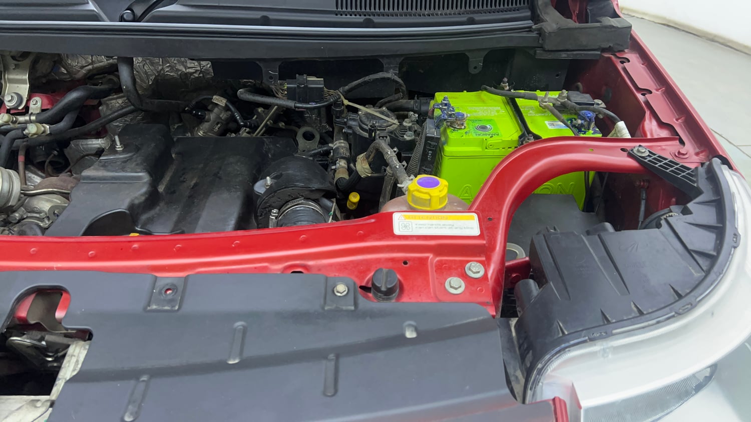Used 2017 Mahindra TUV300 T8 mHAWK100 Diesel Manual engine ENGINE LEFT SIDE VIEW