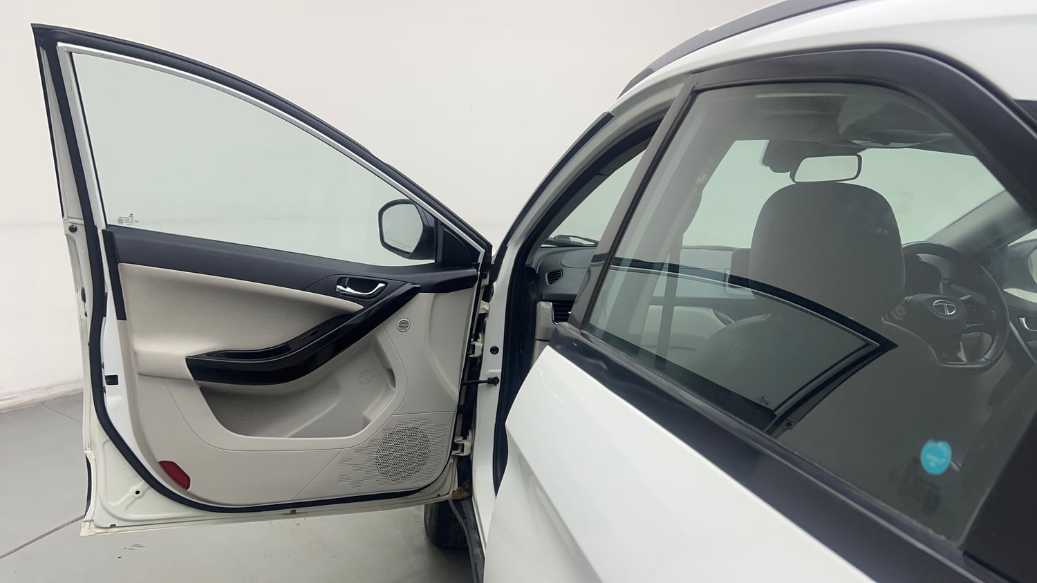 Used 2022 Tata Nexon XZA Plus (O) Petrol Automatic interior LEFT FRONT DOOR OPEN VIEW