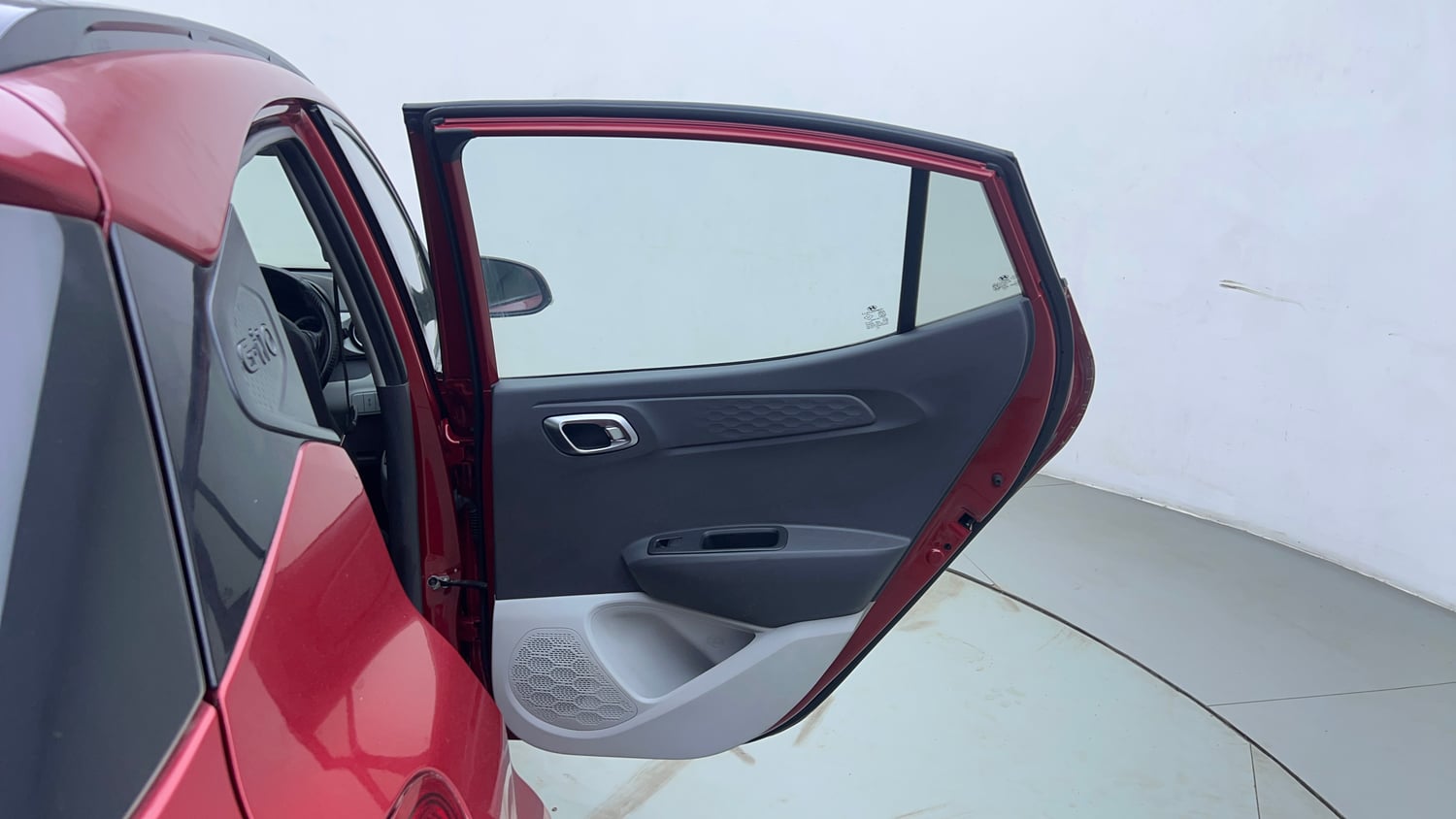 Used 2022 Hyundai Grand i10 Nios Sportz 1.2 Kappa VTVT CNG Cng Manual interior RIGHT REAR DOOR OPEN VIEW