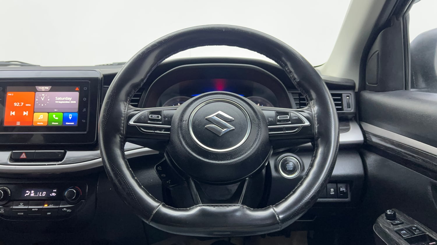 Used 2021 Maruti Suzuki XL6 Zeta AT Petrol Petrol Automatic interior STEERING VIEW