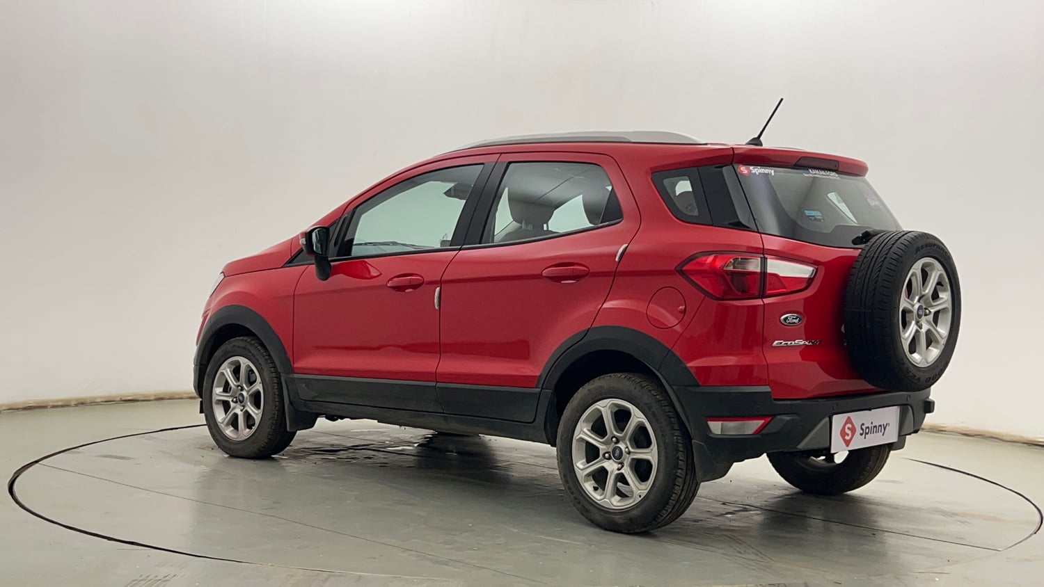 Used 2021 Ford EcoSport Titanium Plus 1.5L Ti-VCT AT Petrol Automatic exterior LEFT REAR CORNER VIEW
