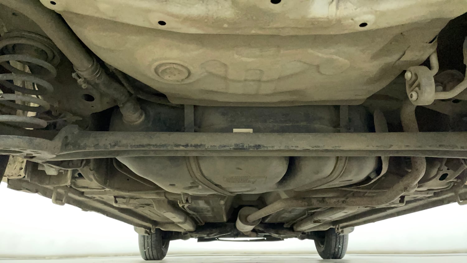 Used 2021 Maruti Suzuki Celerio VXi Petrol Manual extra REAR UNDERBODY VIEW (TAKEN FROM REAR)