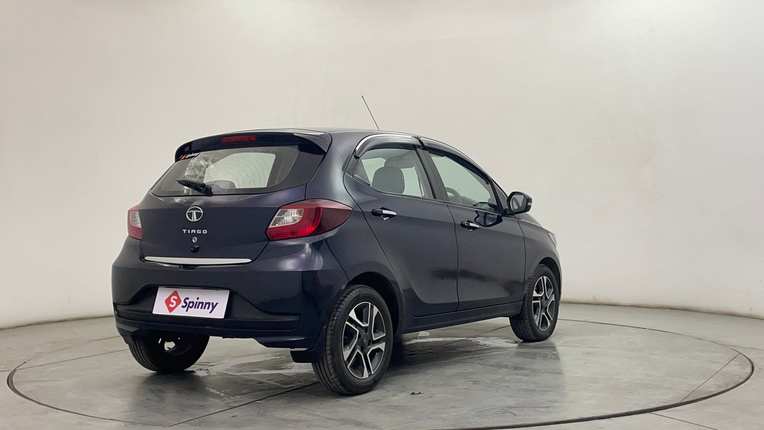 Used 2023 Tata Tiago XZ Plus Petrol Manual exterior RIGHT REAR CORNER VIEW