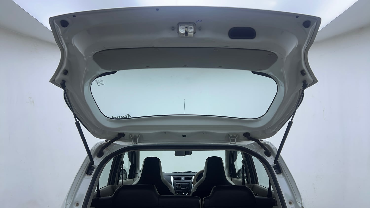 Used 2017 Maruti Suzuki Celerio VXi AMT Petrol Automatic interior DICKY DOOR OPEN VIEW