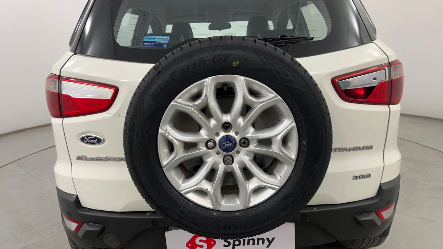 Used 2015 Ford EcoSport Titanium 1.5 TDCi (Opt) Diesel Manual tyres SPARE TYRE VIEW