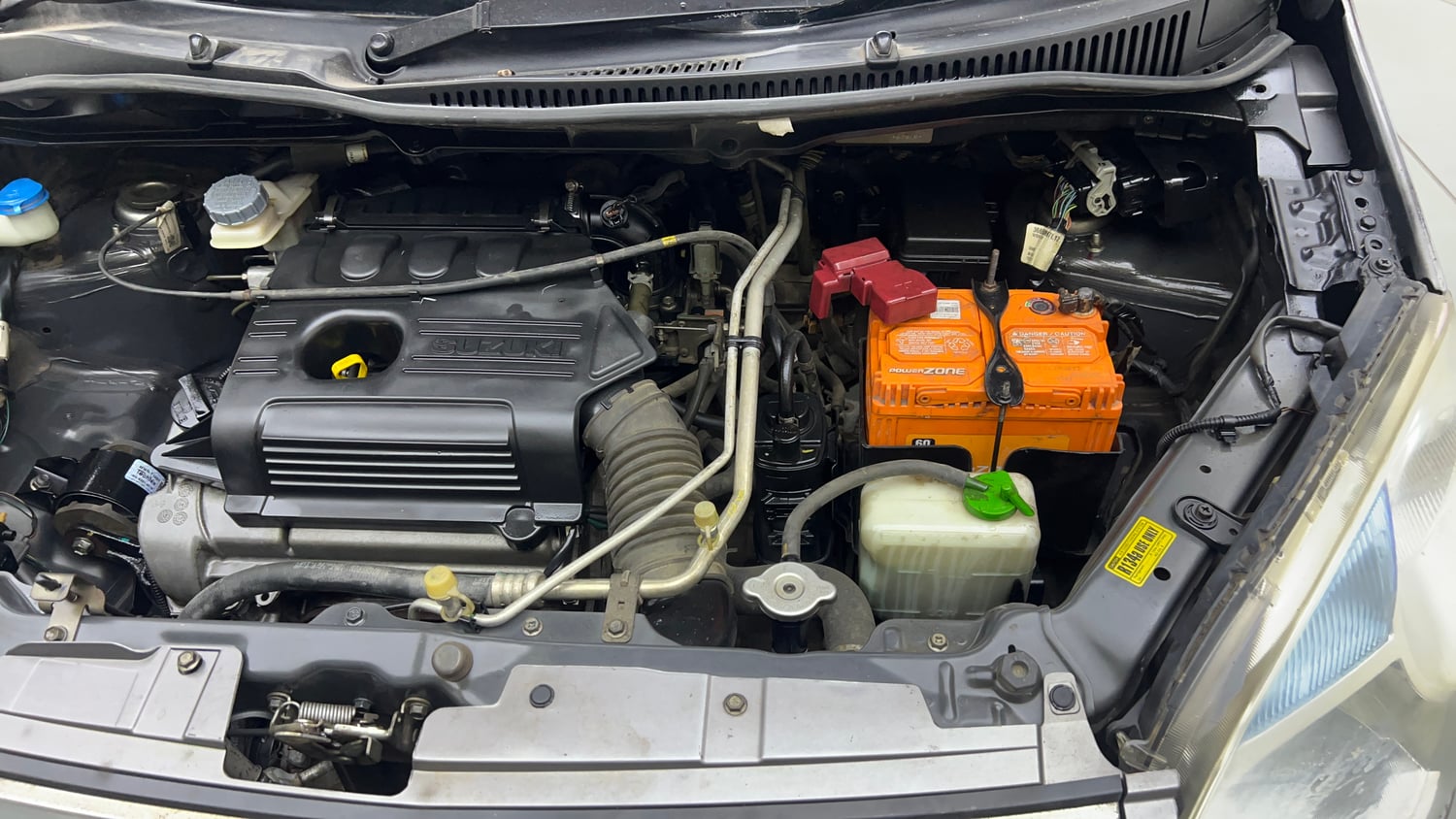Used 2014 Maruti Suzuki Wagon R VXI Petrol Manual engine ENGINE LEFT SIDE VIEW