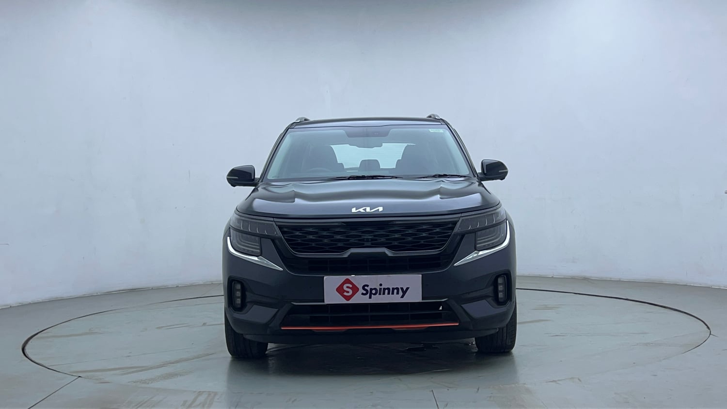 Used 2022 Kia Seltos X Line 1.5 Diesel AT Diesel Automatic exterior FRONT VIEW