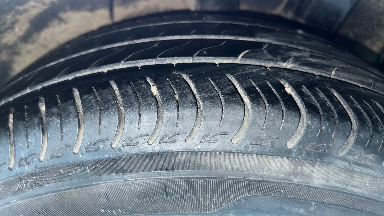 Used 2020 Hyundai Grand i10 Nios Asta 1.2 Kappa VTVT Petrol Manual tyres LEFT REAR TYRE TREAD VIEW