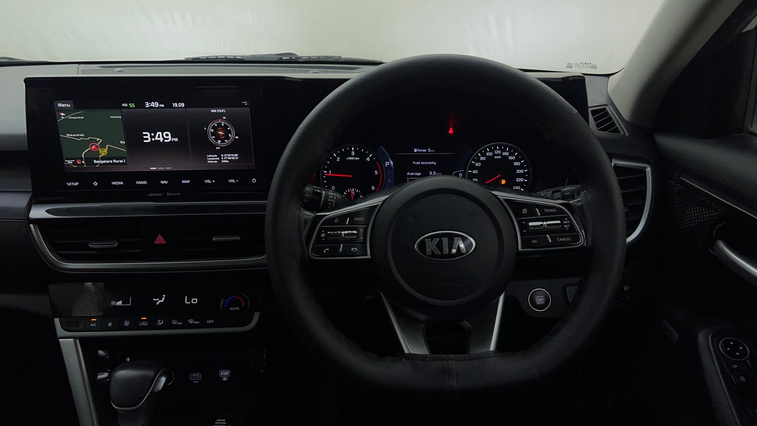 Used 2021 Kia Seltos GTX Plus AT 1.5 Diesel Diesel Automatic interior STEERING VIEW
