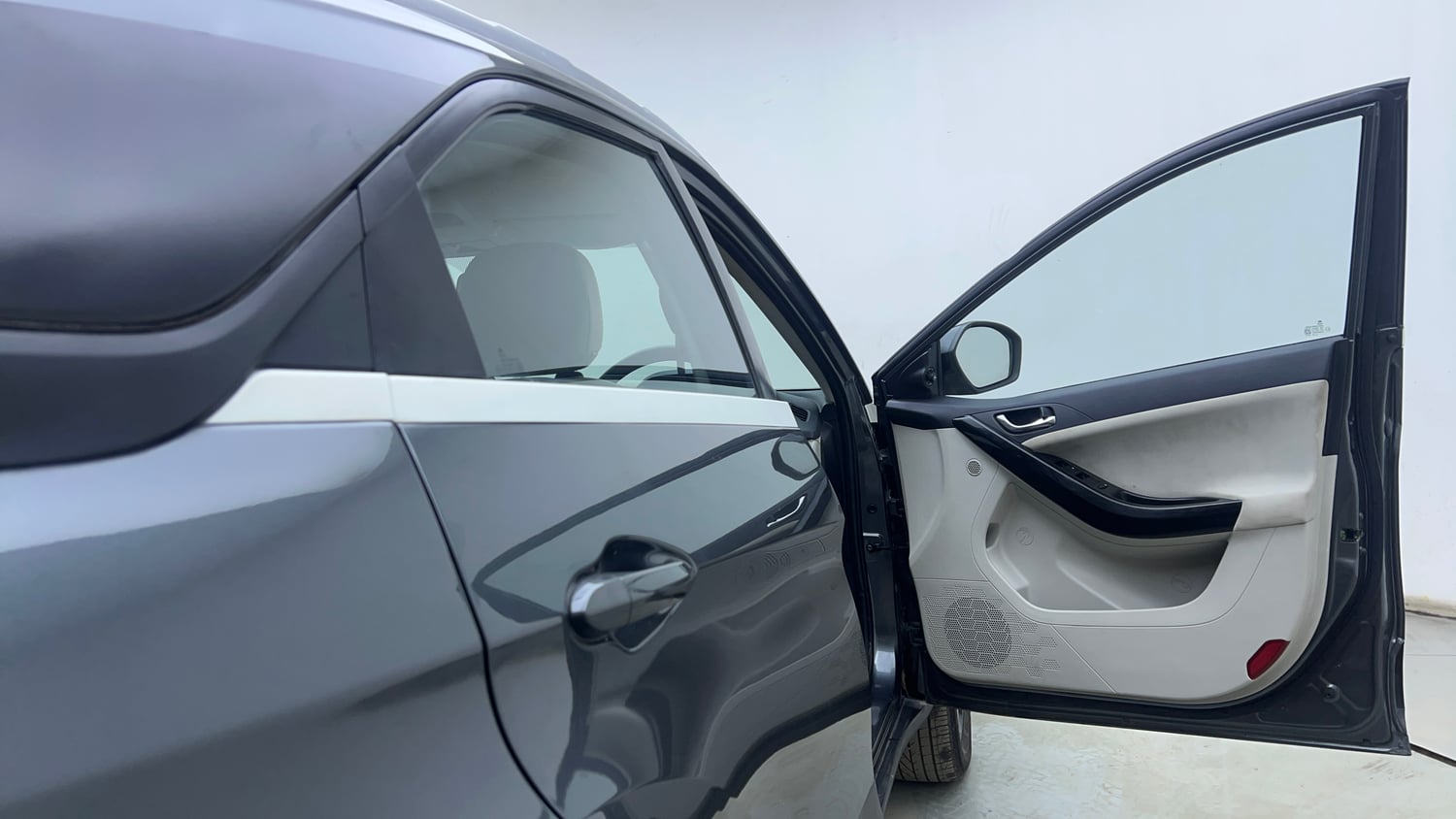 Used 2023 Tata Nexon XZ Plus Diesel Diesel Manual interior RIGHT FRONT DOOR OPEN VIEW