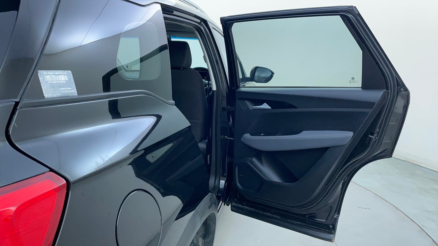 Used 2021 MG Motors Hector Shine 1.5 Petrol Turbo CVT Petrol Automatic interior RIGHT REAR DOOR OPEN VIEW