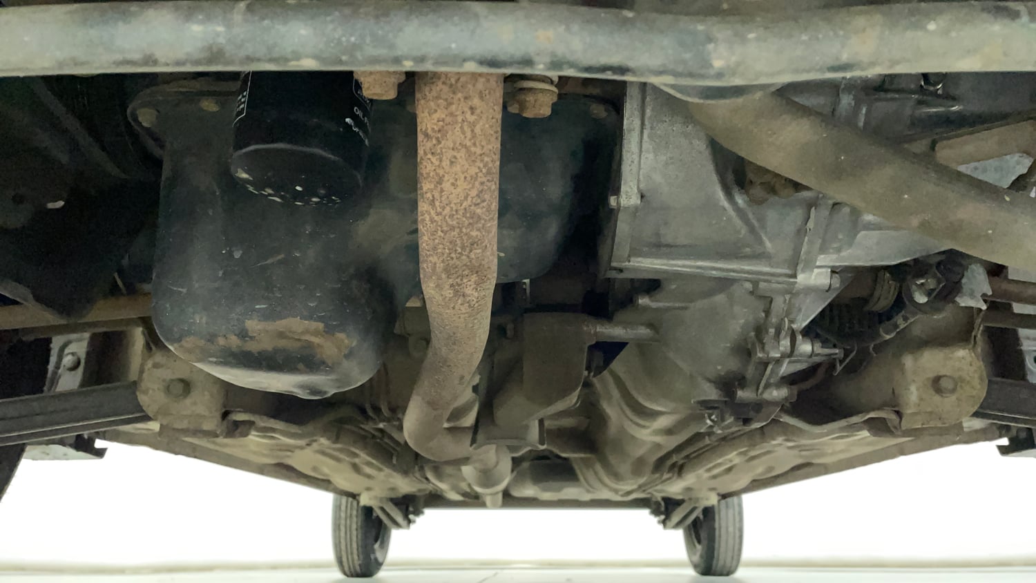 Used 2018 Maruti Suzuki Alto 800 VXi Petrol Manual extra FRONT LEFT UNDERBODY VIEW