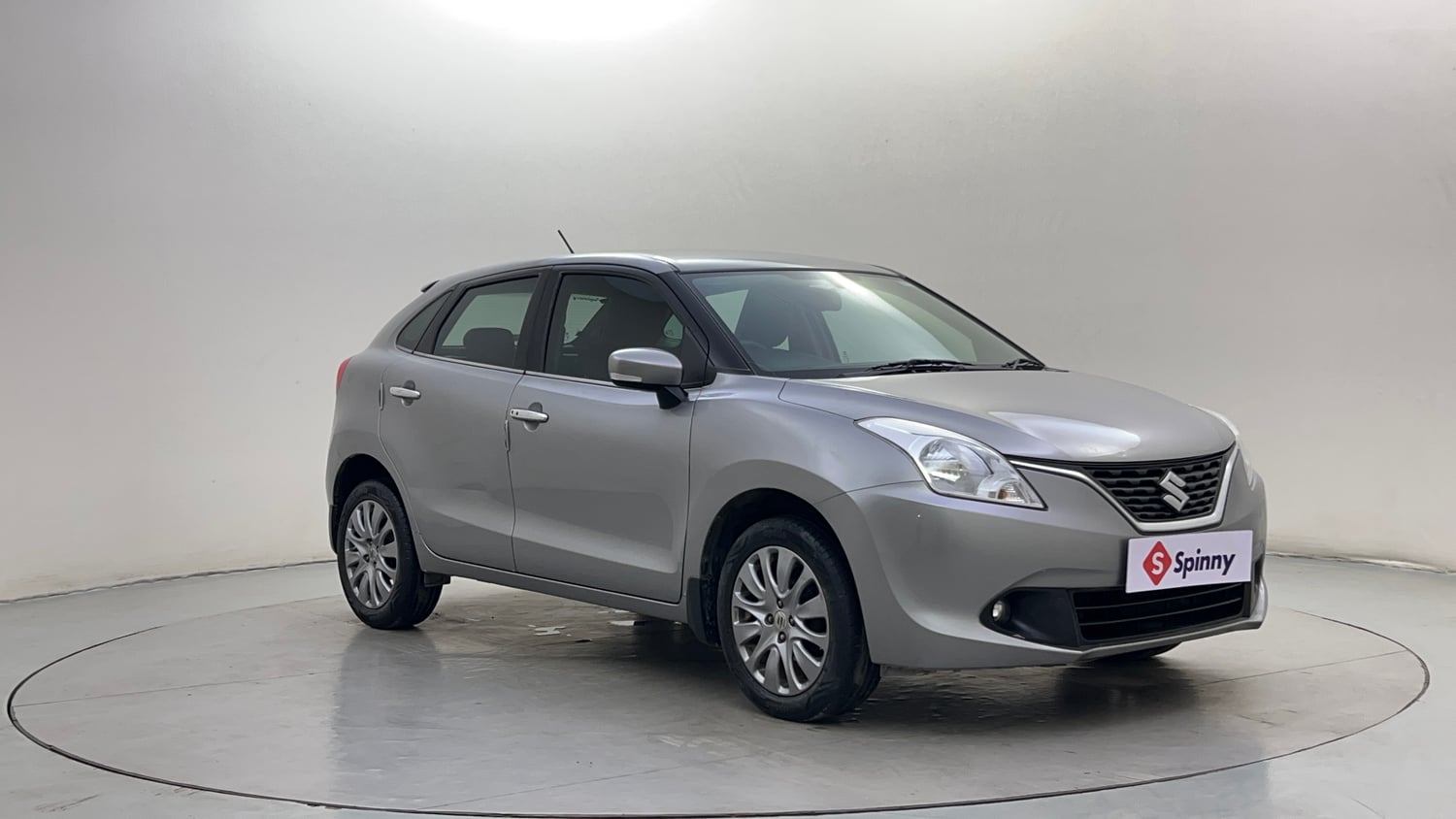 Used 2017 Maruti Suzuki Baleno Zeta 1.2 Petrol Manual exterior RIGHT FRONT CORNER VIEW