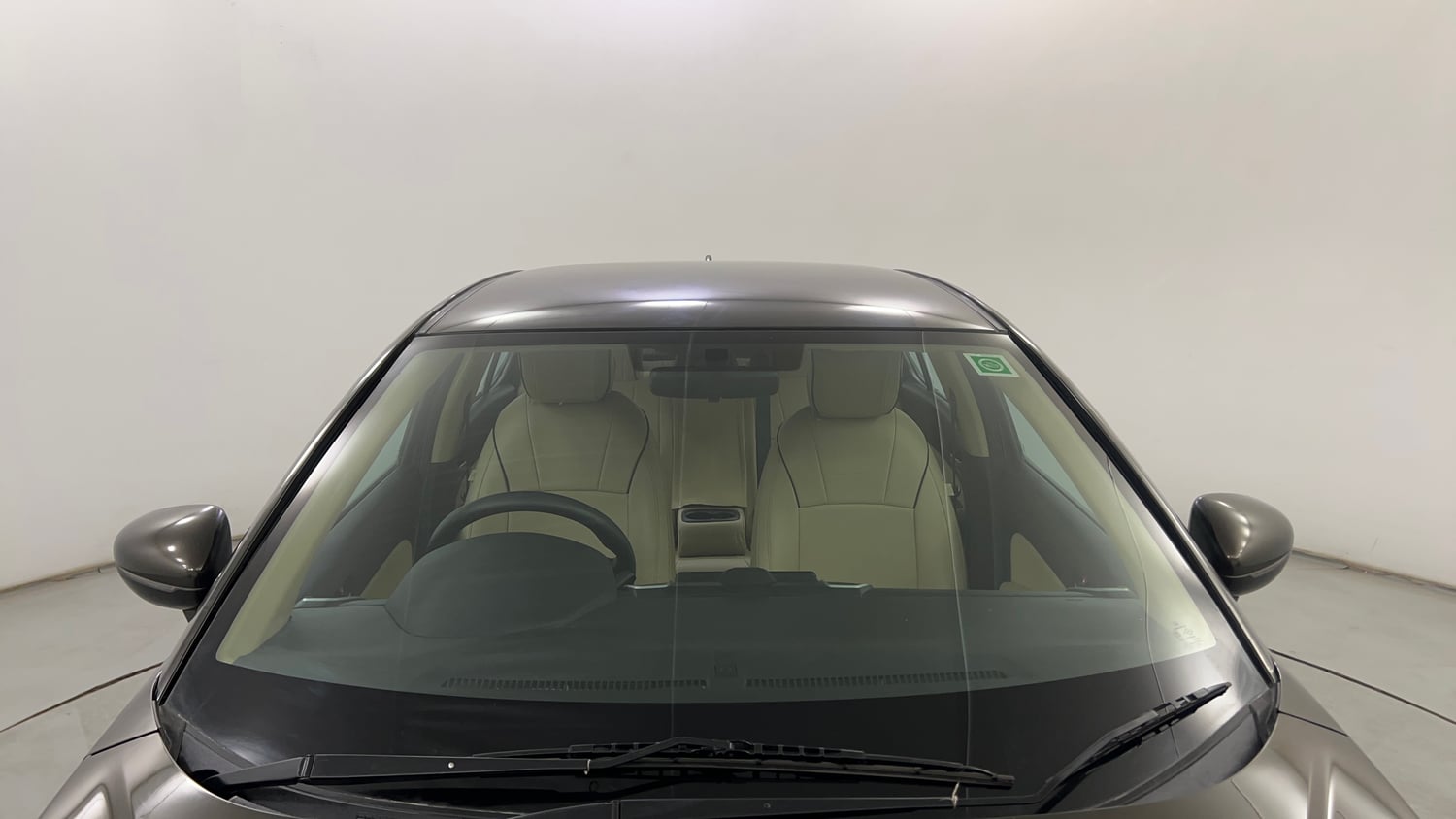 Used 2021 Honda City V CVT Petrol Petrol Automatic exterior FRONT WINDSHIELD VIEW