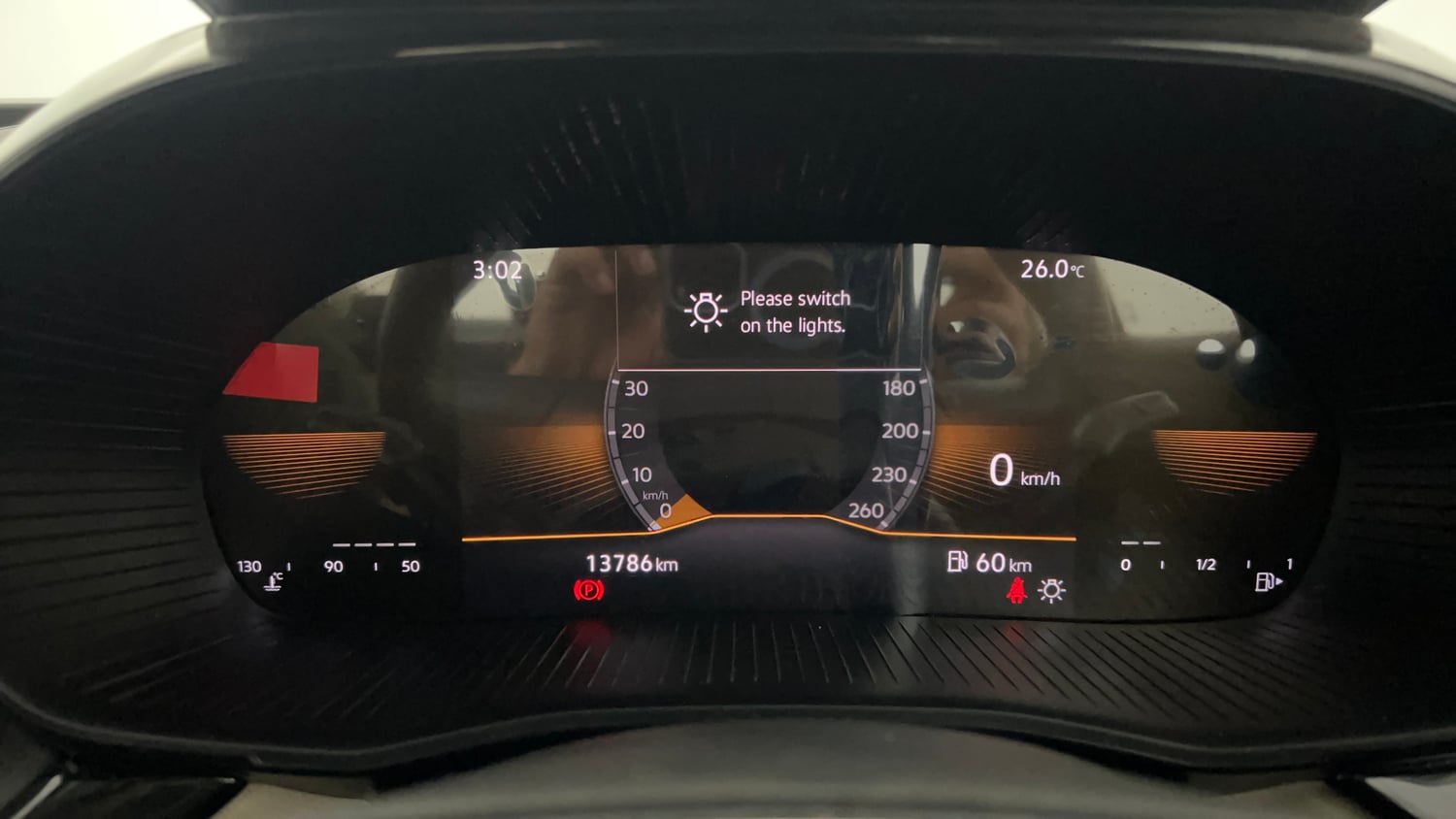 Used 2022 Skoda Slavia Style 1.5L TSI MT Petrol Manual interior CLUSTERMETER VIEW