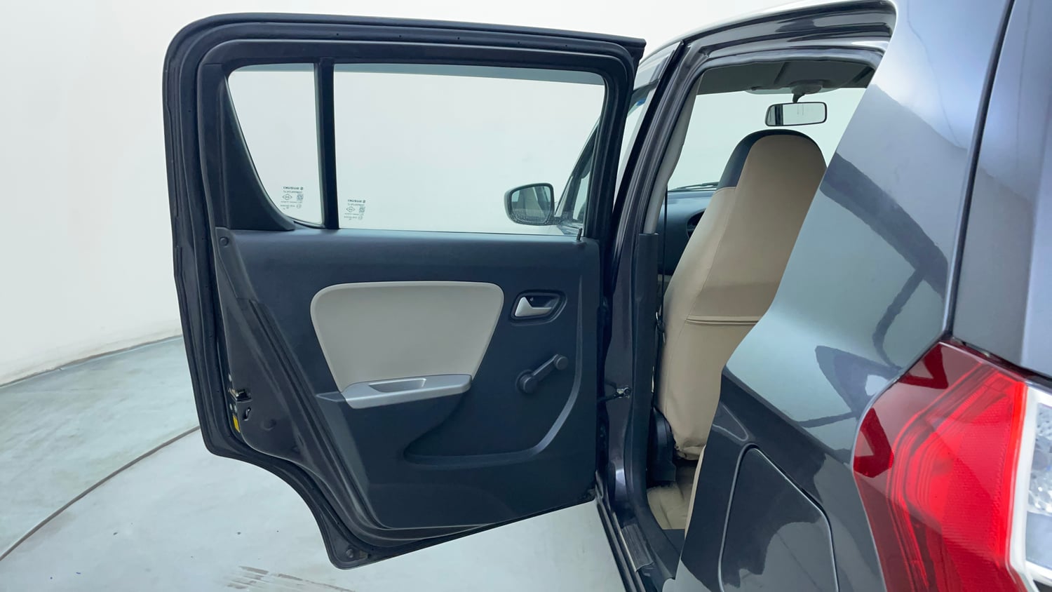 Used 2018 Maruti Suzuki Alto K10 VXi AMT Petrol Automatic interior LEFT REAR DOOR OPEN VIEW