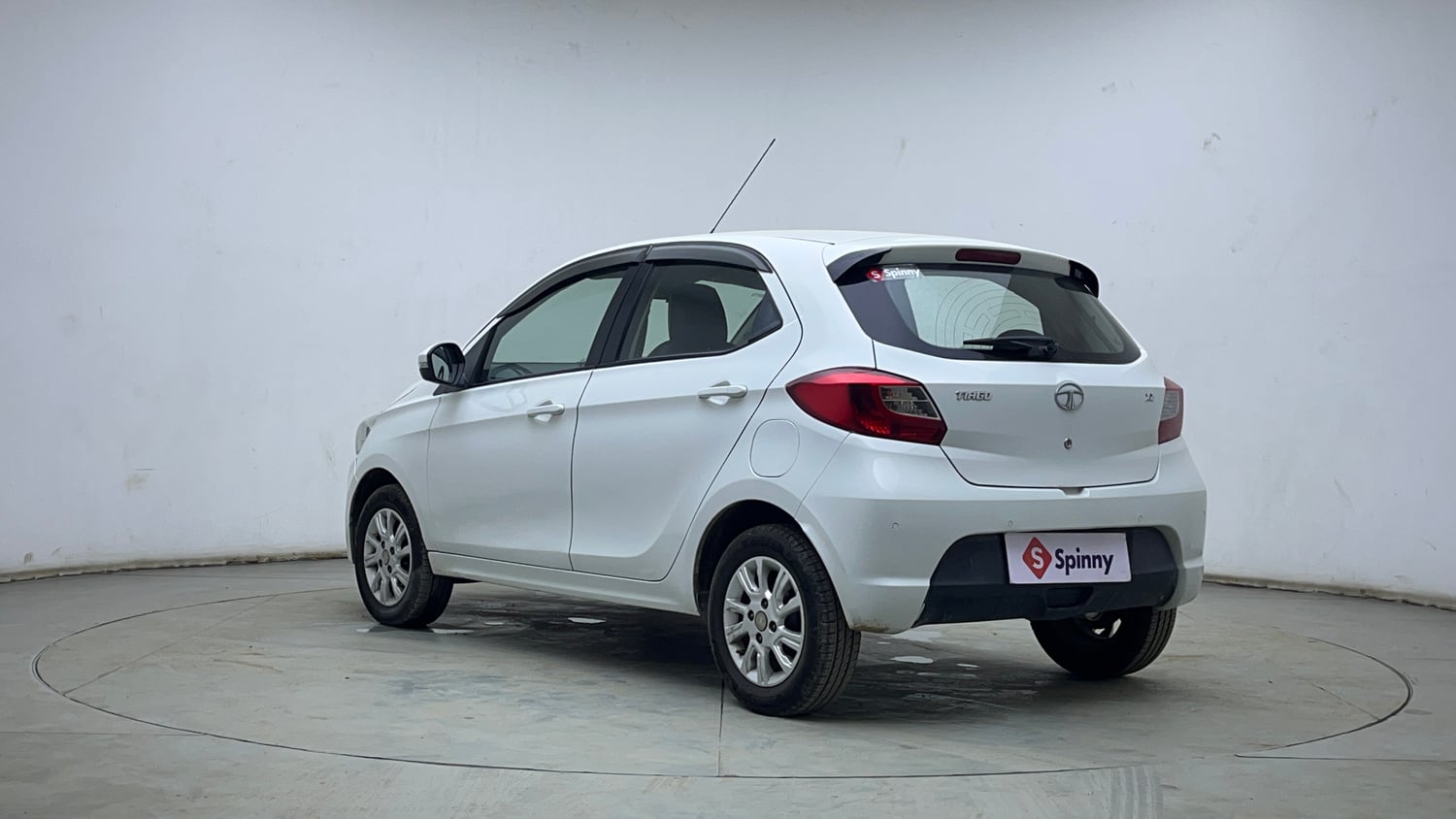 Used 2018 Tata Tiago Revotron XZ Petrol Manual exterior LEFT REAR CORNER VIEW