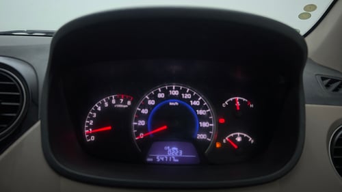 Used 2016 Hyundai Grand i10 Sportz 1.2 Kappa VTVT Petrol Manual interior CLUSTERMETER VIEW
