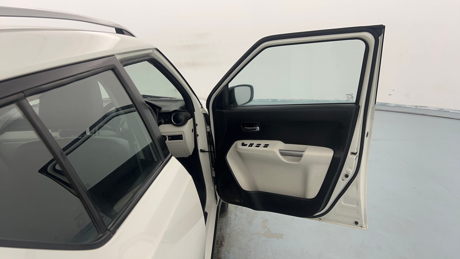 Used 2024 Maruti Suzuki Ignis Zeta 1.2 AMT Petrol Automatic interior RIGHT FRONT DOOR OPEN VIEW