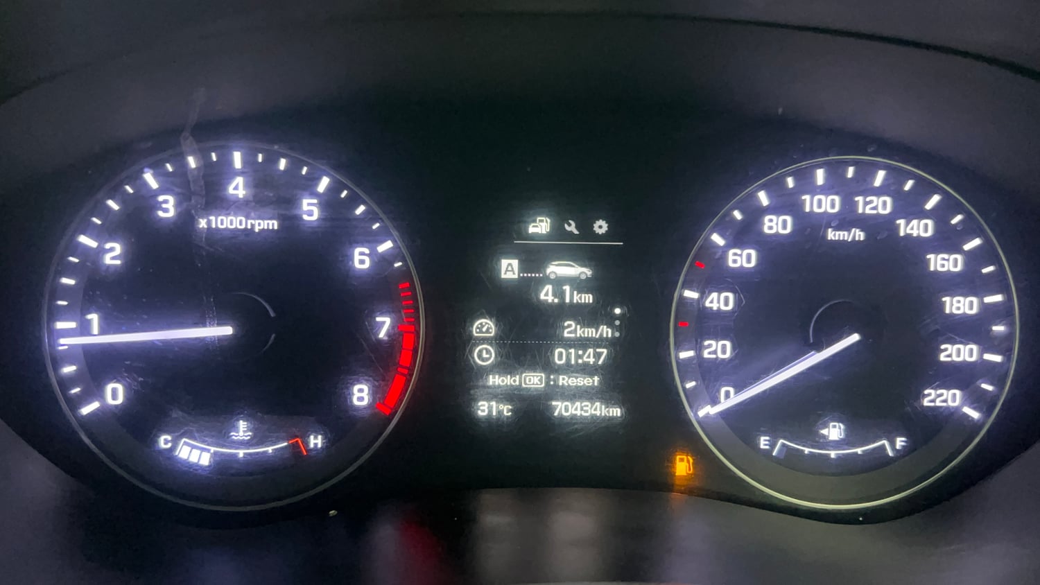 Used 2016 Hyundai i20 Active 1.2 SX Petrol Manual interior CLUSTERMETER VIEW