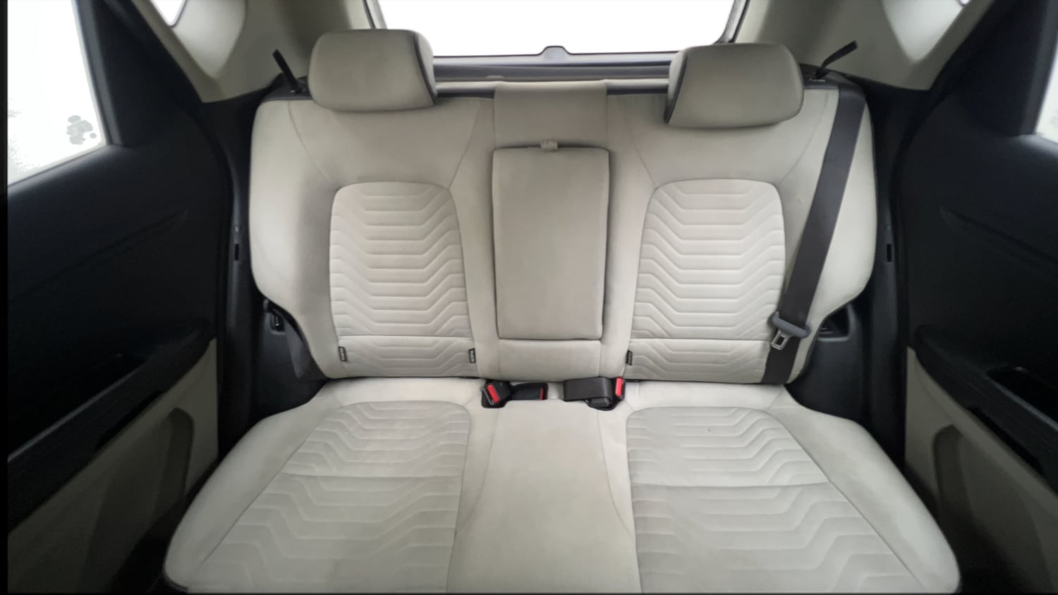 Used 2021 Kia Sonet HTX 1.0 iMT Petrol Manual interior REAR SEAT CONDITION VIEW