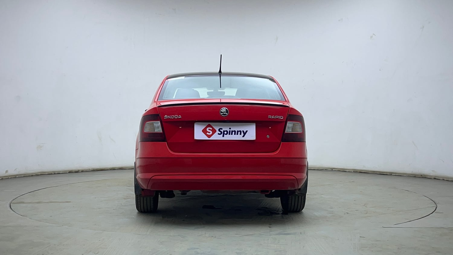 Used 2021 Skoda Rapid Style Petrol Manual exterior BACK VIEW