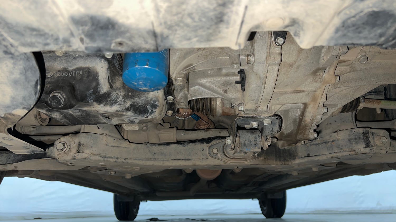 Used 2020 Hyundai Grand i10 Nios Asta 1.2 Kappa VTVT Petrol Manual extra FRONT LEFT UNDERBODY VIEW