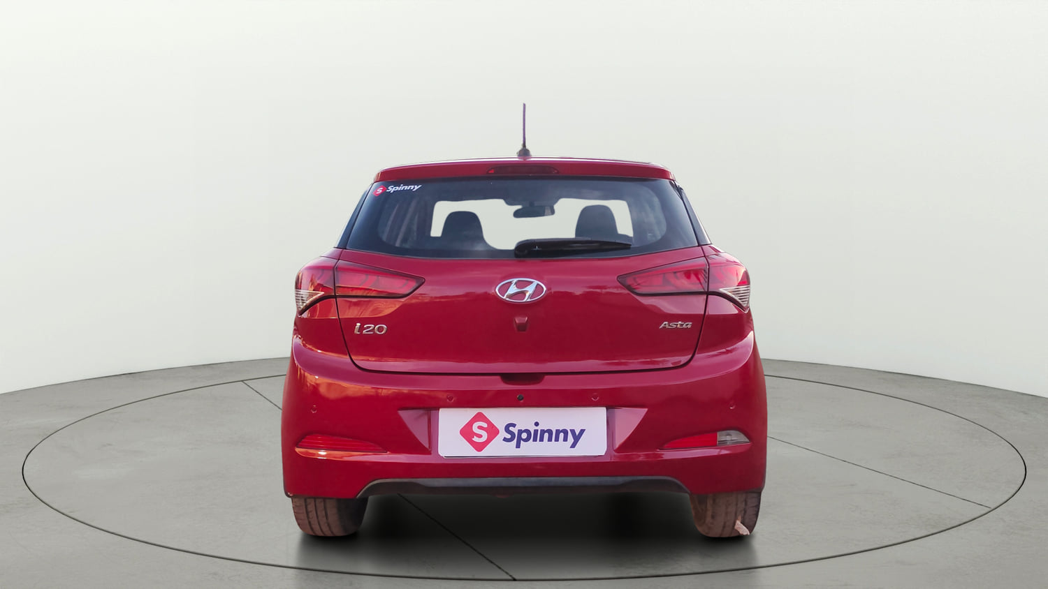 Used 2017 Hyundai Elite i20 Asta 1.2 (O) Petrol Manual exterior BACK VIEW