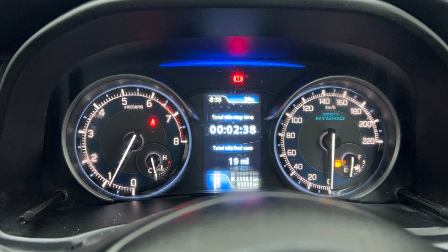 Used 2021 Maruti Suzuki XL6 Zeta AT Petrol Petrol Automatic interior CLUSTERMETER VIEW