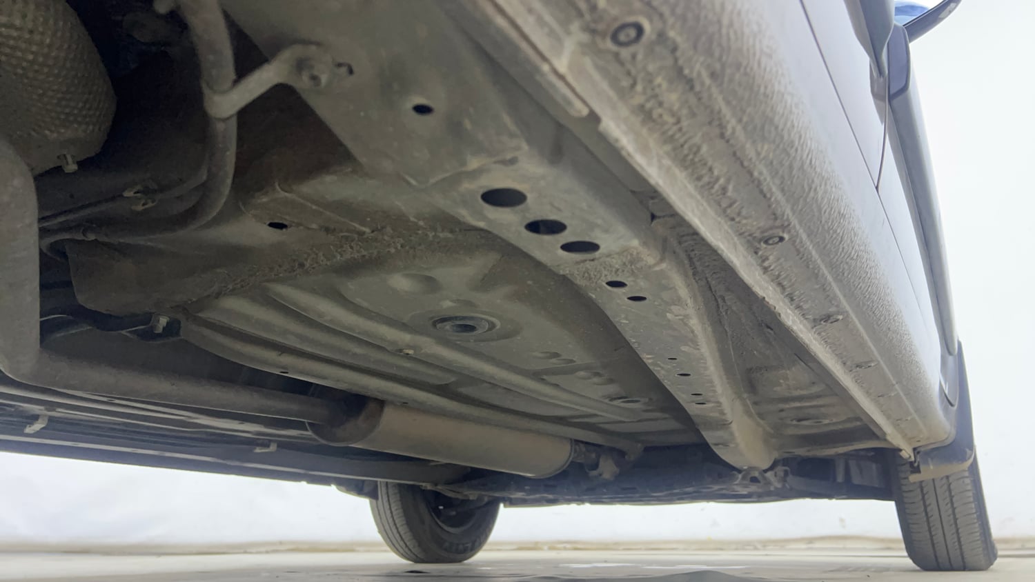 Used 2021 Maruti Suzuki Wagon R 1.0 VXi 1.0 Petrol Manual extra REAR RIGHT UNDERBODY VIEW