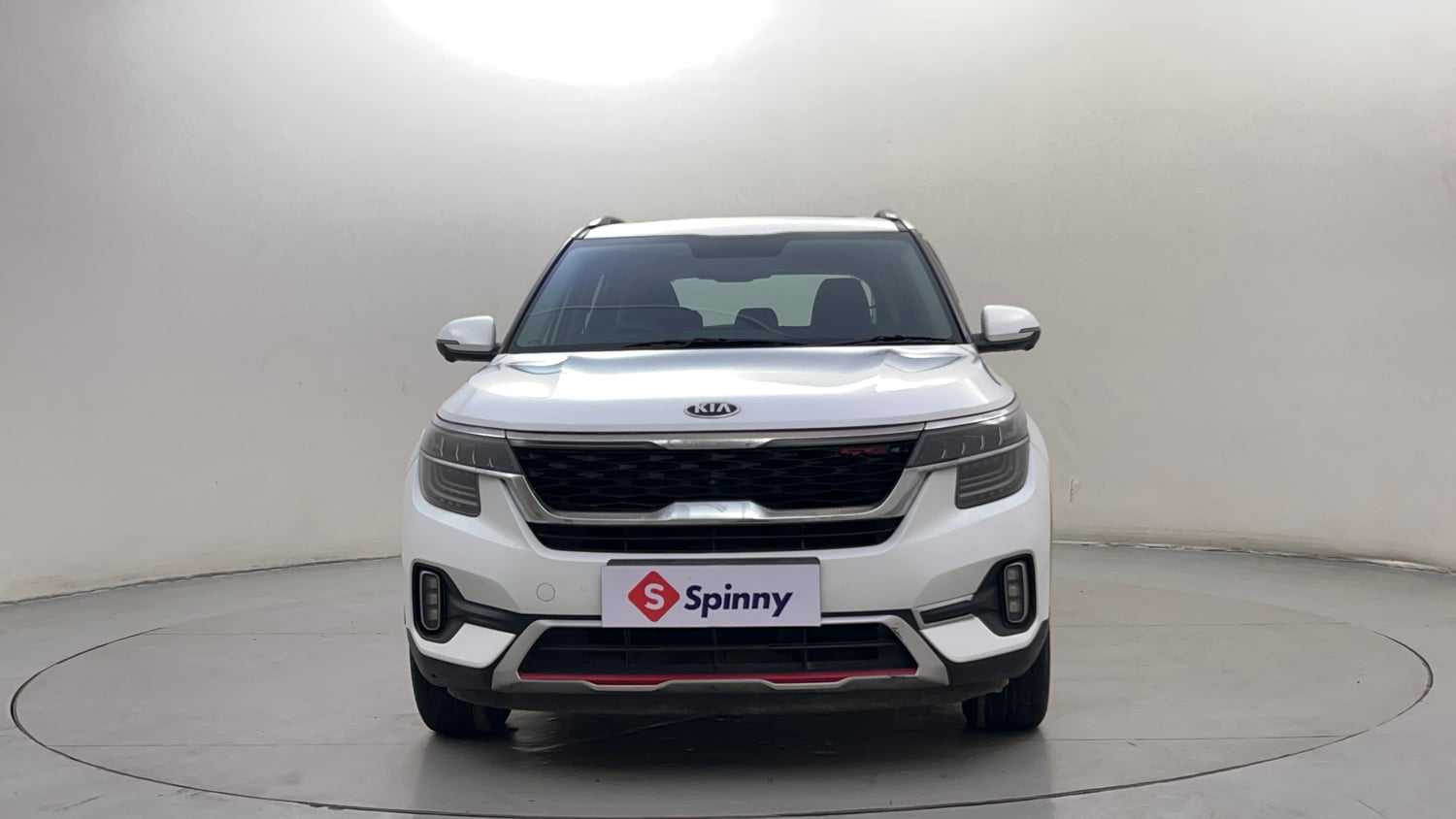 Used 2021 Kia Seltos GTX Plus AT 1.5 Diesel Diesel Automatic exterior FRONT VIEW