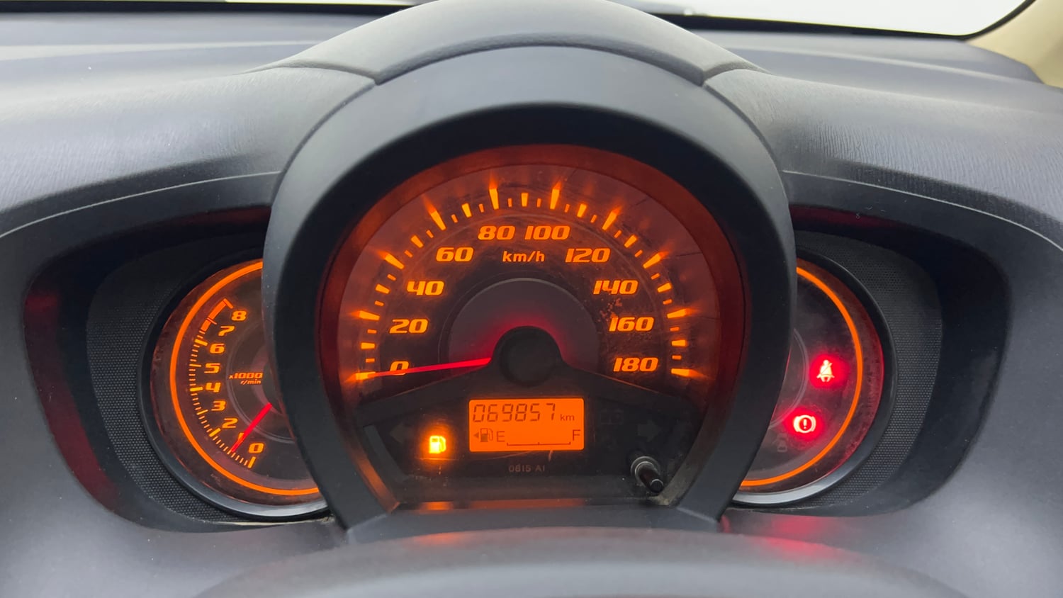 Used 2014 Honda Amaze 1.2 S i-VTEC Petrol Manual interior CLUSTERMETER VIEW