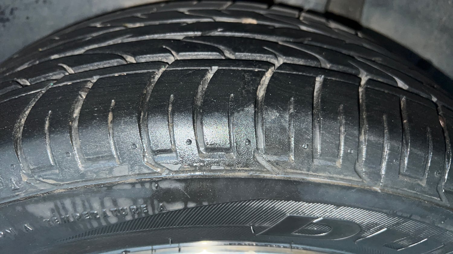 Used 2017 Hyundai Creta 1.6 SX Plus AT Petrol Petrol Automatic tyres LEFT REAR TYRE TREAD VIEW