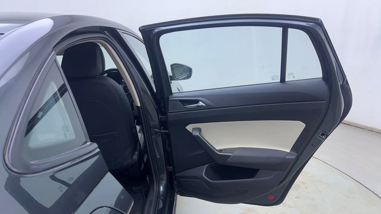 Used 2023 Skoda Slavia Ambition 1.0L TSI MT Petrol Manual interior RIGHT REAR DOOR OPEN VIEW