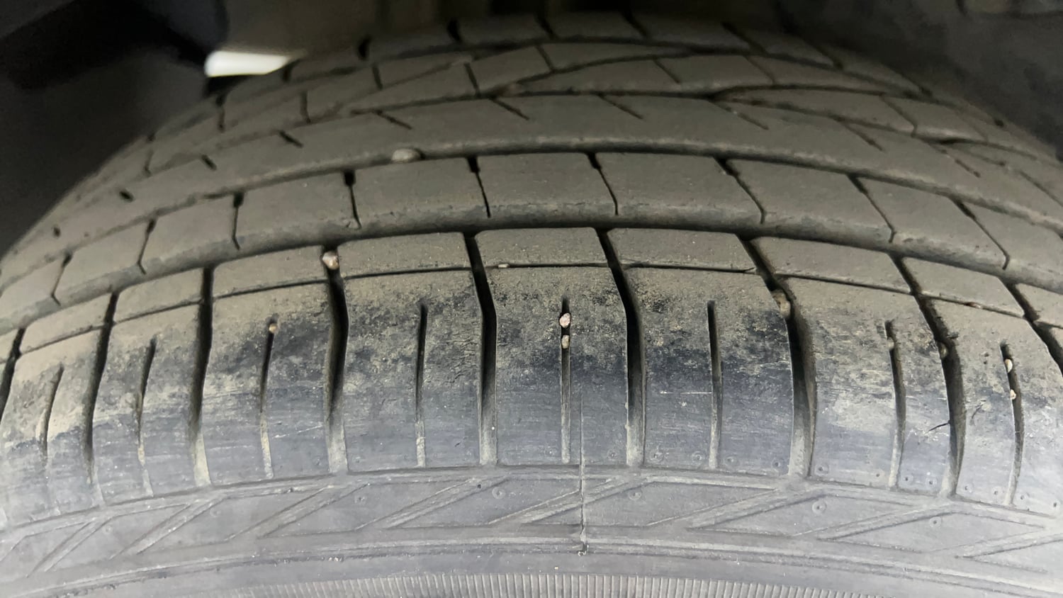Used 2023 Tata Nexon XZ Plus Diesel Diesel Manual tyres RIGHT REAR TYRE TREAD VIEW