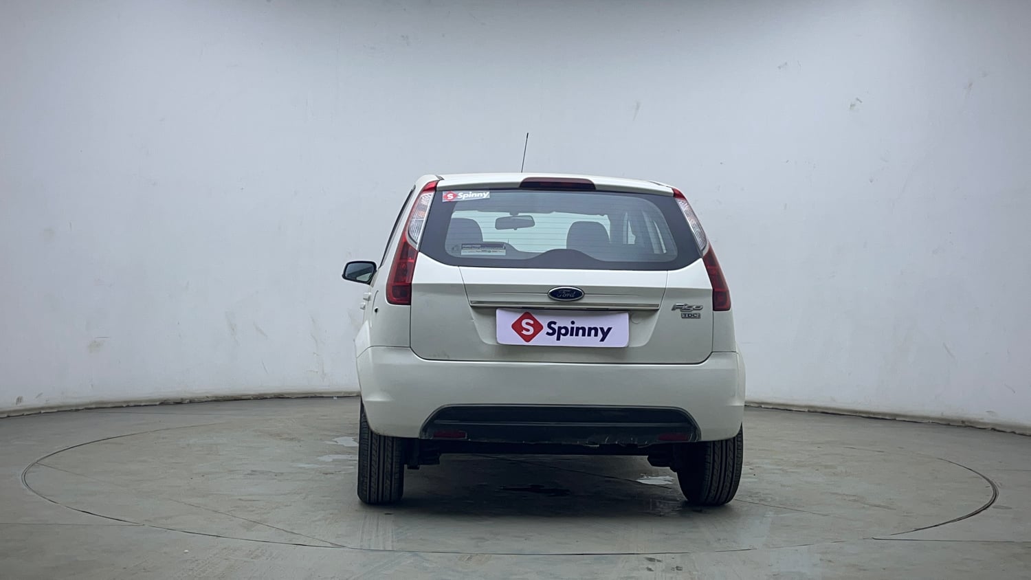 Used 2012 Ford Figo Duratorq Diesel ZXI 1.4 Diesel Manual exterior BACK VIEW