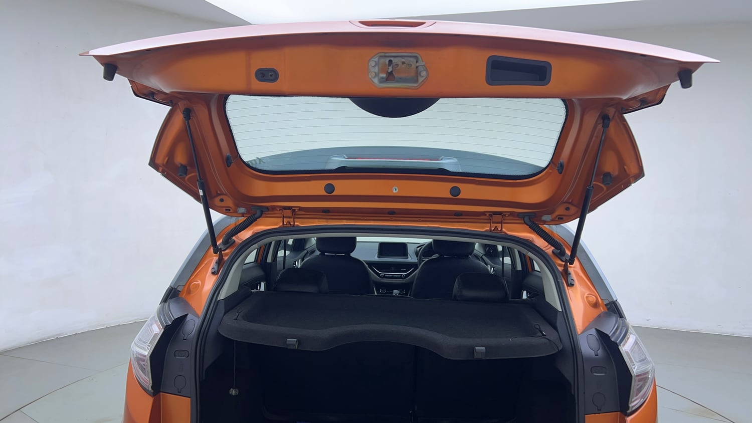 Used 2019 Tata Nexon XZA Plus Diesel Dual Tone Diesel Automatic interior DICKY DOOR OPEN VIEW