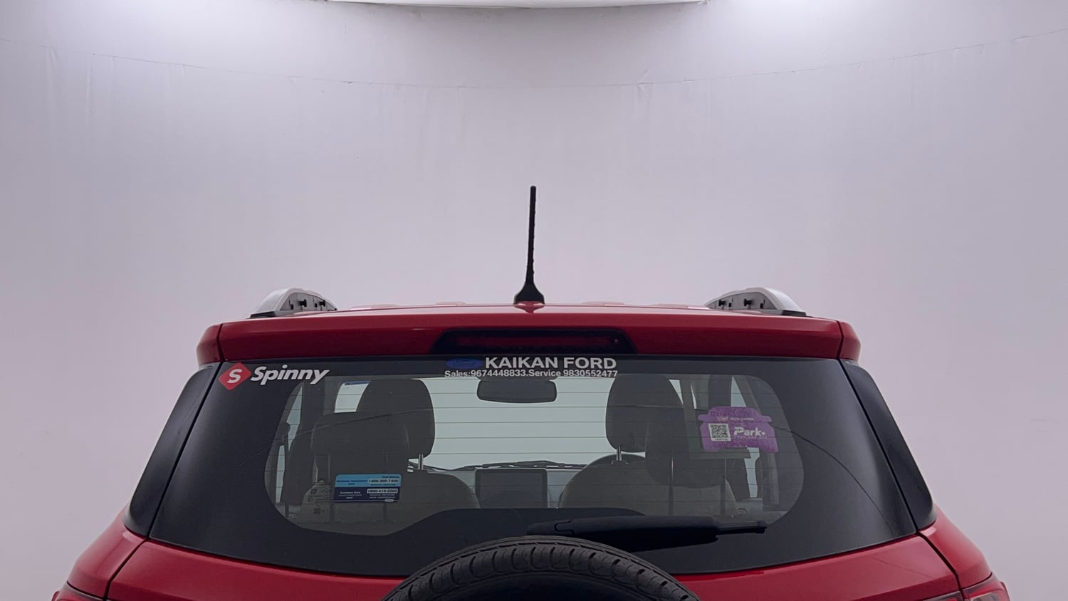 Used 2021 Ford EcoSport Titanium Plus 1.5L Ti-VCT AT Petrol Automatic exterior BACK WINDSHIELD VIEW
