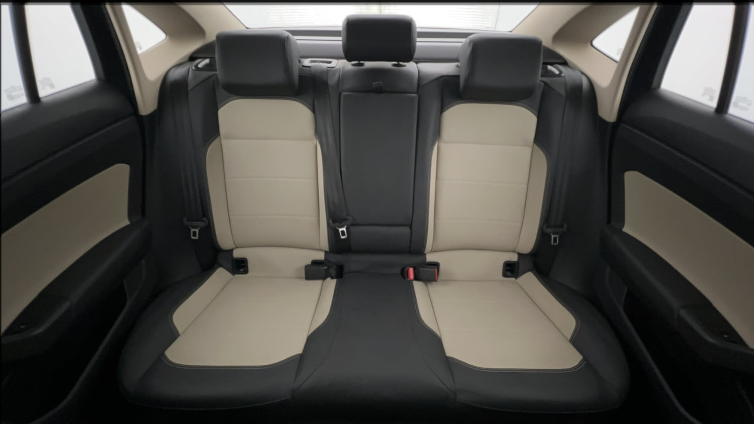 Used 2022 Skoda Slavia Style 1.5L TSI MT Petrol Manual interior REAR SEAT CONDITION VIEW