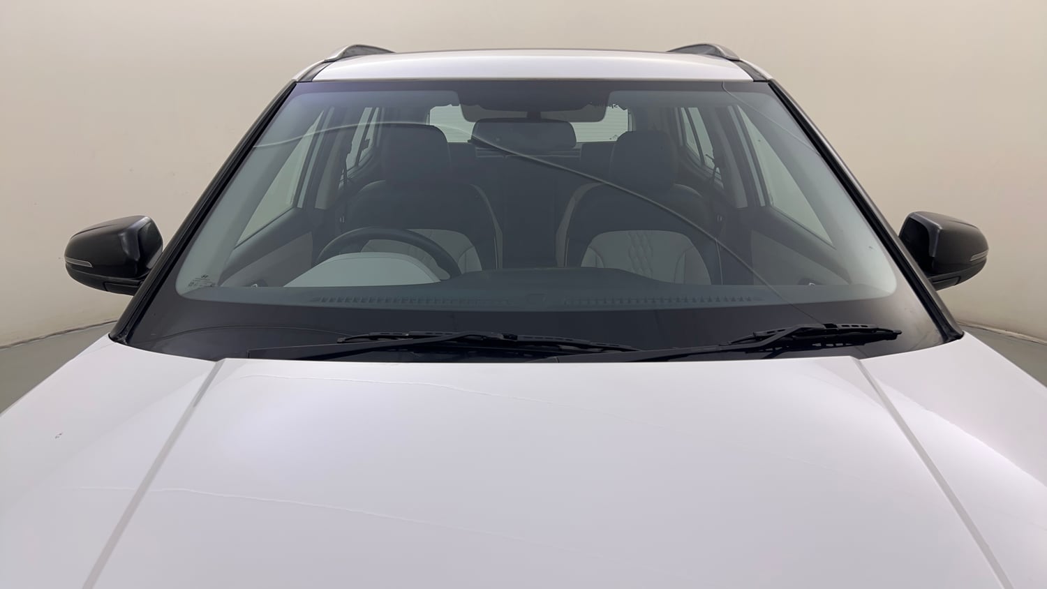 Used 2021 Hyundai Creta SX (O) 1.5 Diesel Automatic Diesel Automatic exterior FRONT WINDSHIELD VIEW