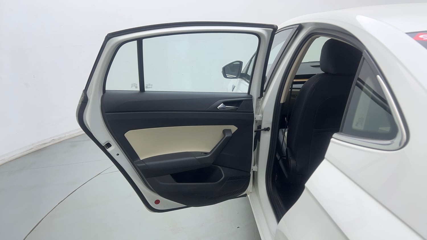 Used 2023 Skoda Slavia Style 1.0L TSI MT Petrol Manual interior LEFT REAR DOOR OPEN VIEW