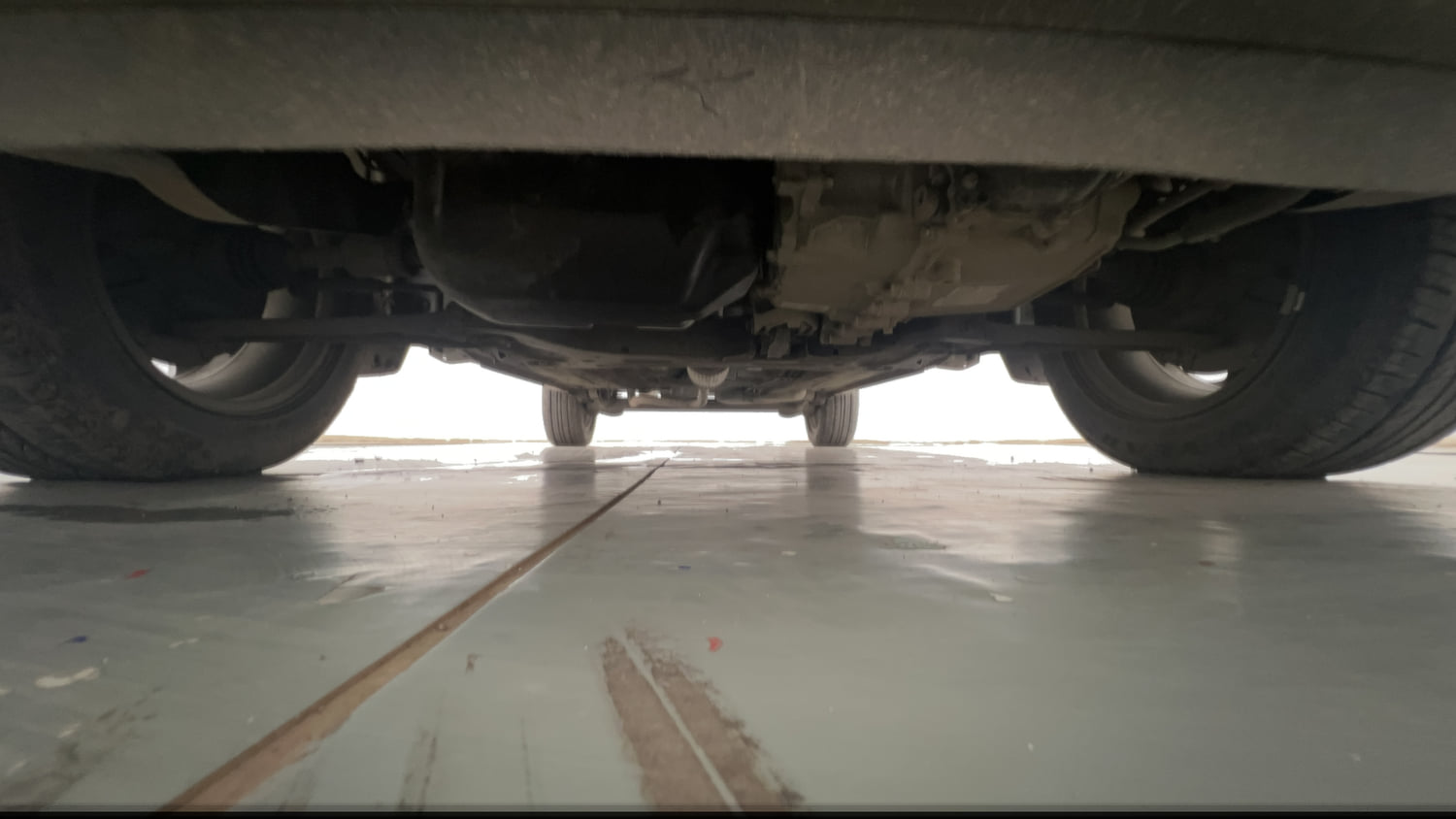 Used 2021 Ford EcoSport Titanium Plus 1.5L Ti-VCT AT Petrol Automatic extra FRONT LEFT UNDERBODY VIEW