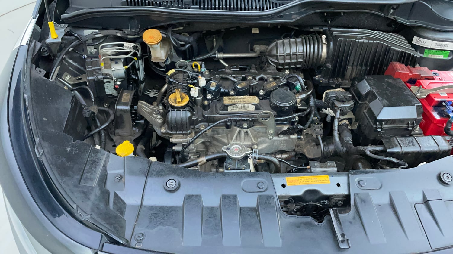 Used 2022 Tata Altroz XZ Plus Petrol Petrol Manual engine ENGINE RIGHT SIDE VIEW