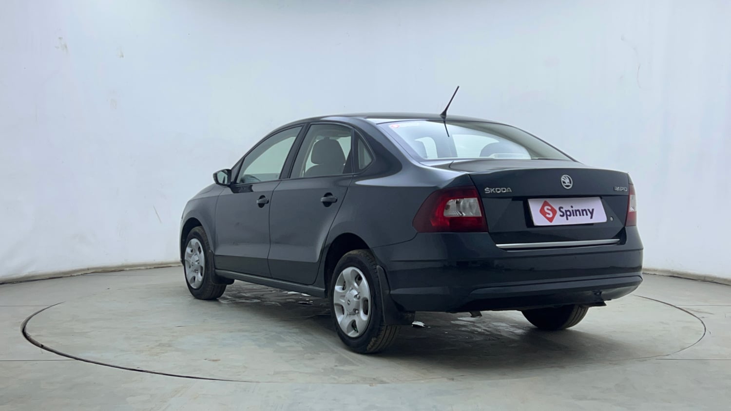 Used 2020 Skoda Rapid Active 1.6 MPI Petrol Manual exterior LEFT REAR CORNER VIEW
