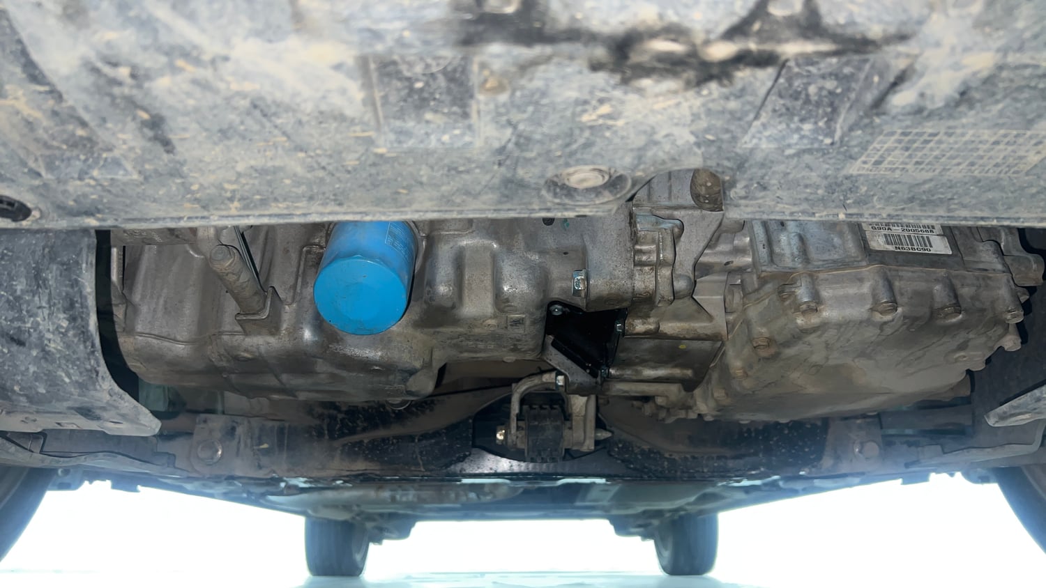 Used 2022 Honda City VX CVT Petrol Petrol Automatic extra FRONT LEFT UNDERBODY VIEW