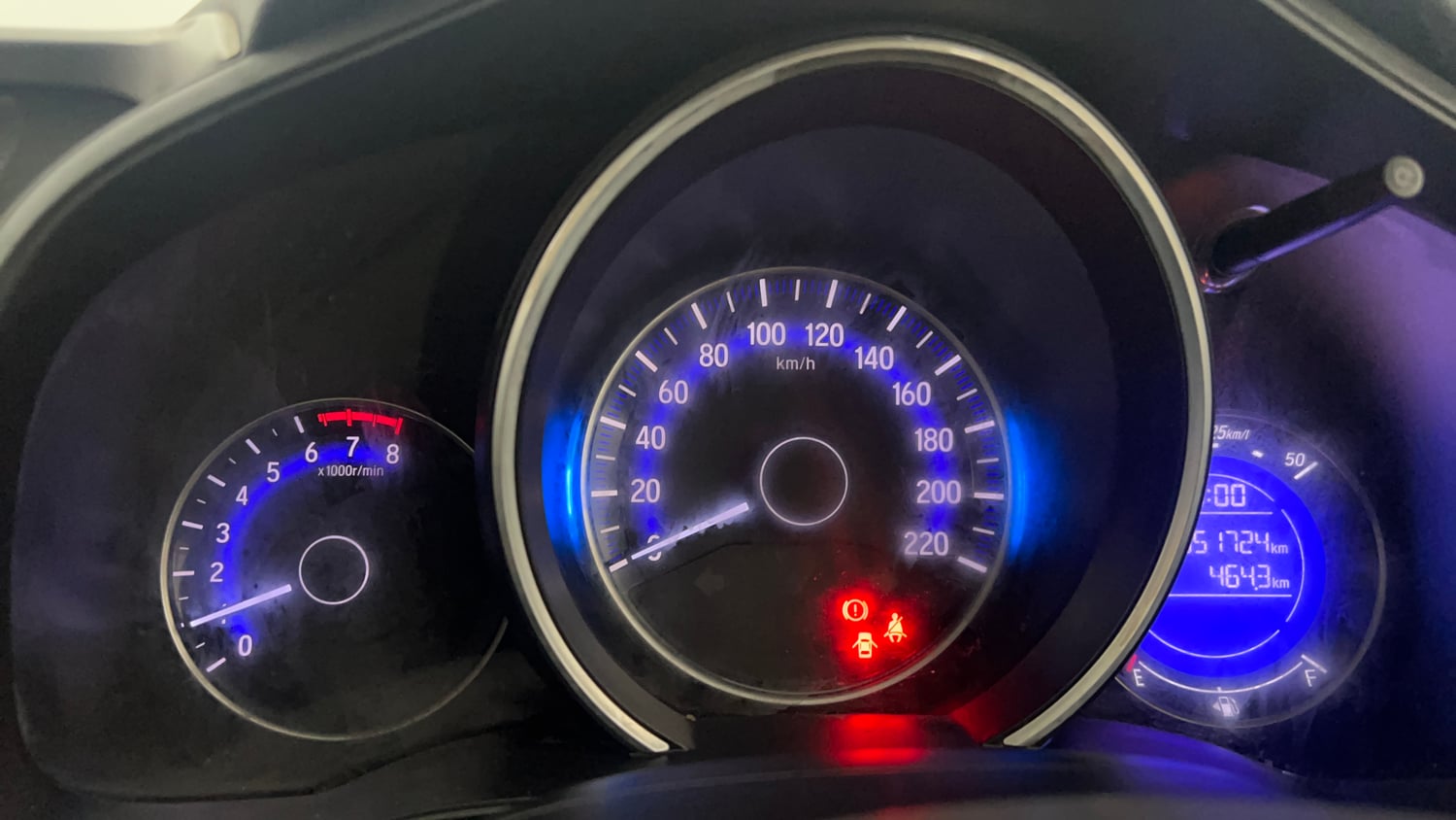 Used 2019 Honda WR-V Edge Edition Plus Petrol Petrol Manual interior CLUSTERMETER VIEW