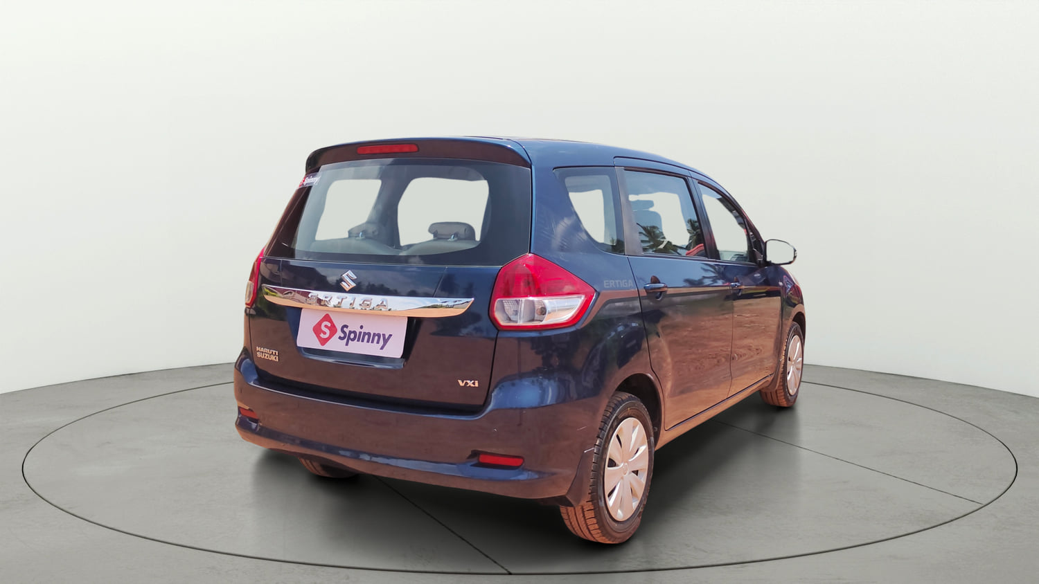 Used 2016 Maruti Suzuki Ertiga VXI Petrol Manual exterior RIGHT REAR CORNER VIEW