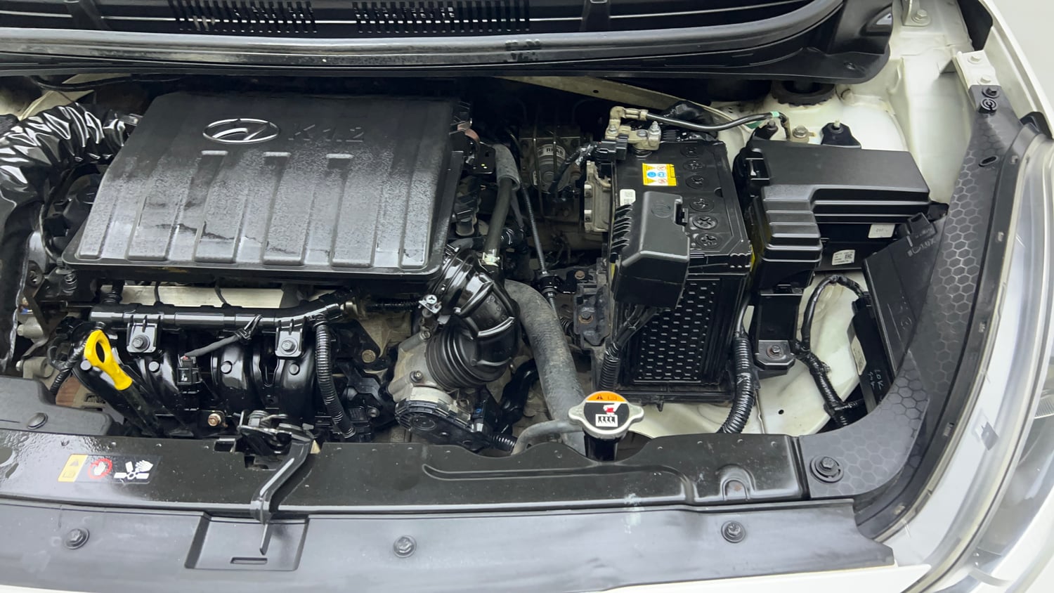 Used 2020 Hyundai Grand i10 Nios Asta 1.2 Kappa VTVT Petrol Manual engine ENGINE LEFT SIDE VIEW